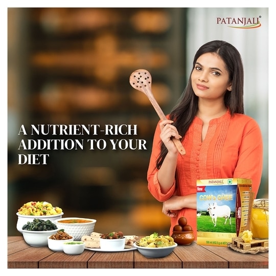 Patanjali Cow Ghee 500 ml (Carton)