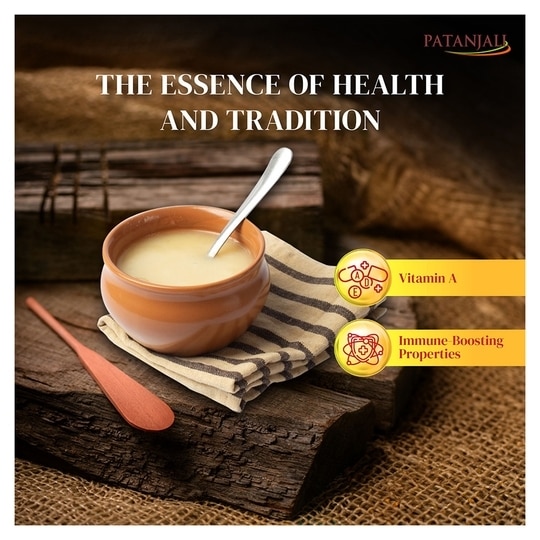 Patanjali Cow Ghee 500 ml (Carton)