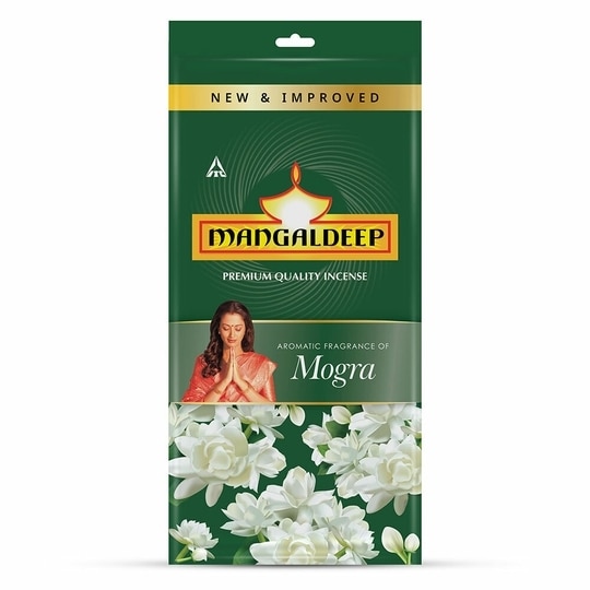 Mangaldeep Mogra Agarbatti Zip Lock 125 g