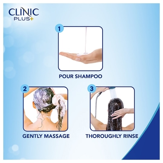 Clinic Plus Strong & Long Milk Protein Hair Shampoo 1 L