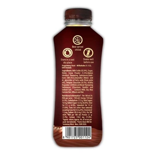 Sunfeast Dark Fantasy Real Belgian Chocolate Shake 300 ml