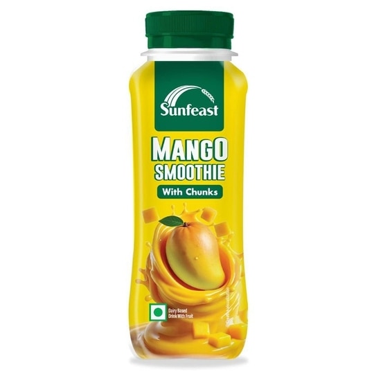 Sunfeast Mango Smoothie With Mango Chunks 300 ml