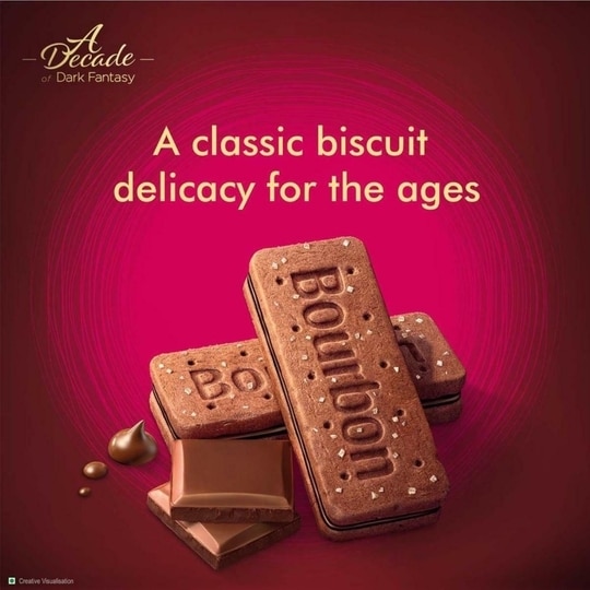 Sunfeast Dark Fantasy Bourbon Biscuit 450 g (90 g x 5 pcs)