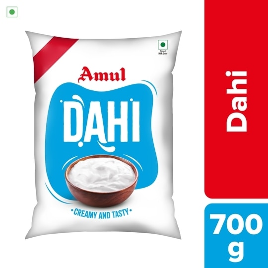 Amul Dahi Creamy & Tasty Fresh Curd 700 g