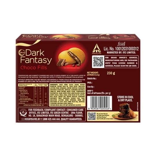 Sunfeast Dark Fantasy Choco Fills Cookie 230 g