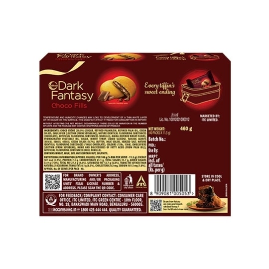 Sunfeast Dark Fantasy Choco Fills Cookie 460 g
