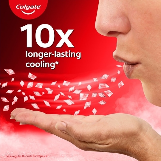 Colgate Max Fresh Spicy Fresh Red Gel Toothpaste 150 g (Pack of 2)