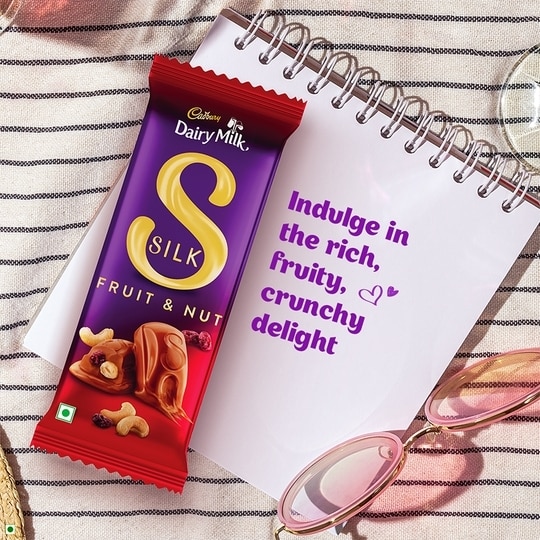 Cadbury Dairy Milk Silk Fruit and Nut Chocolate Bar 51 g