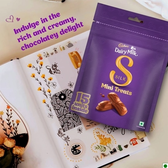 Cadbury Dairy Milk Silk Minis Home Treats Chocolate 135 g