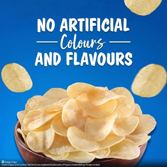 Uncle Chipps Plain Salted Potato 80 g