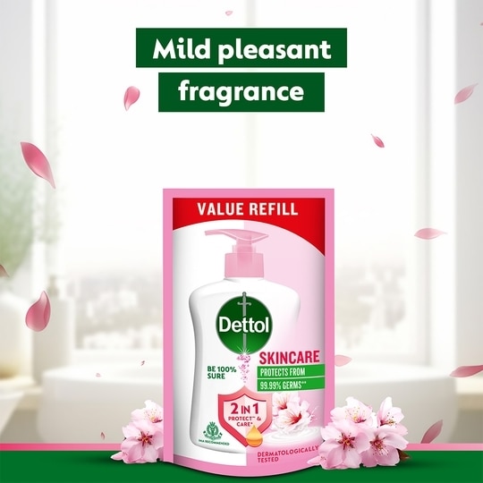 Dettol Skincare Liquid Handwash Refill 175ml (Pack of 3)