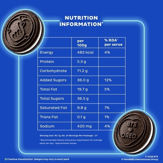 Cadbury Oreo Choco Cream Biscuit 41.75 g