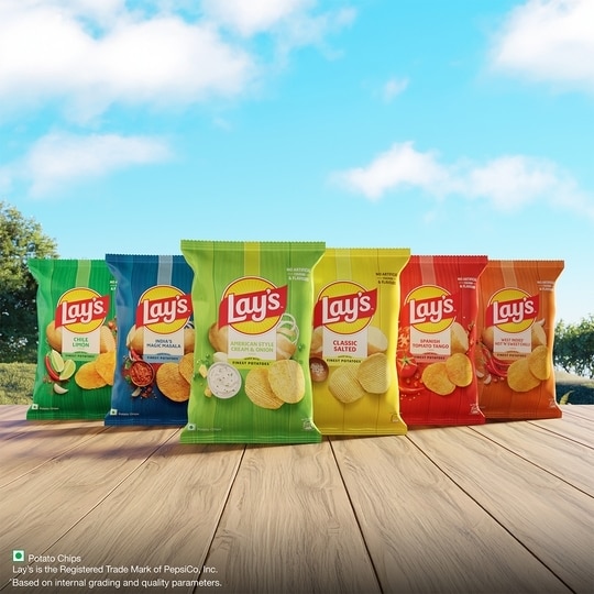 Lay's American Style Cream & Onion Potato Chips 80 g