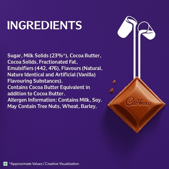 Cadbury Dairy Milk Chocolate Bar 46 g