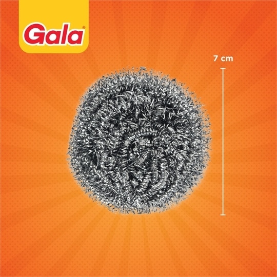 Gala Swash Card Steel Scrubber 7cm 1 N