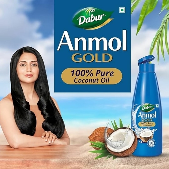 Dabur Anmol Gold Pure Coconut Oil 550 ml