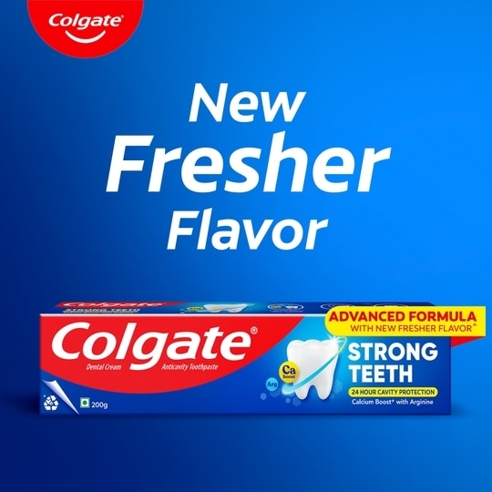 Colgate Strong Teeth Dental Cream Toothpaste 200 g