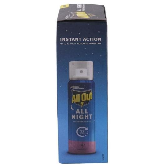 All Out All Night Mosquito & Fly Protection Spray 30 ml