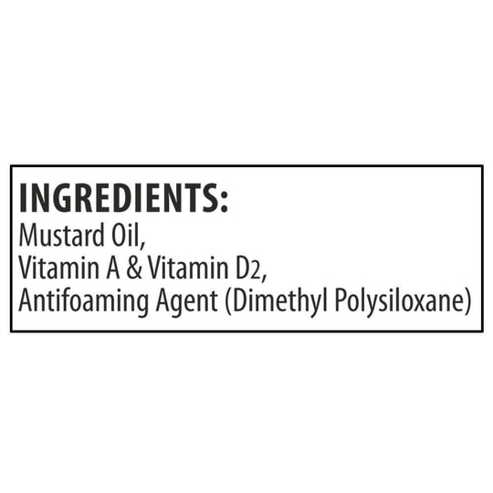 Dhara Kachi Ghani Mustard Oil 1 L (Pouch)