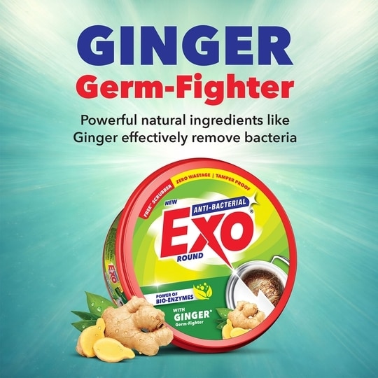 Exo Touch & Shine Anti-Bacterial Dishwash Bar 700 g (Pack of 2)