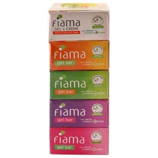 Fiama Multivariant Gel Bar 125 g (Buy 4 Get 1 Free)