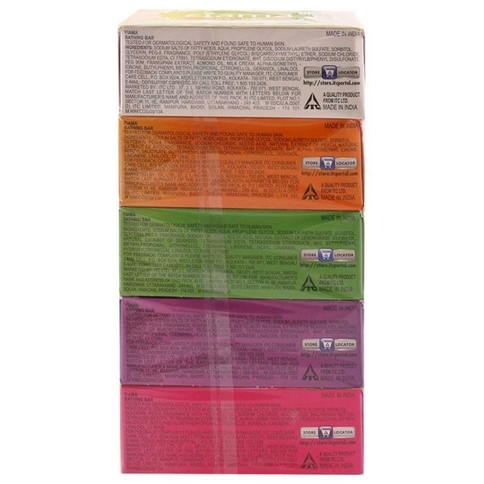 Fiama Multivariant Gel Bar 125 g (Buy 4 Get 1 Free)
