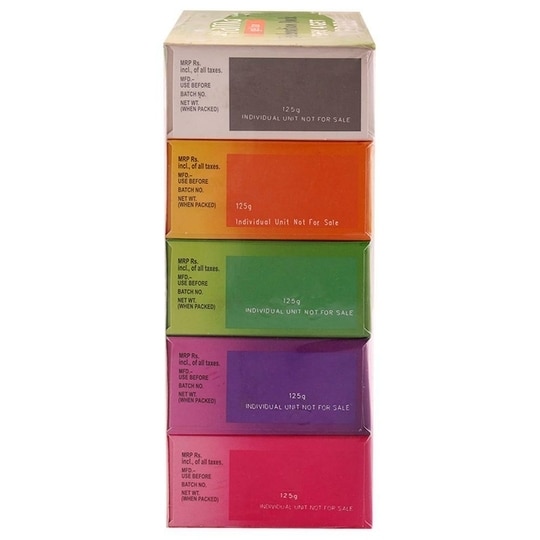 Fiama Multivariant Gel Bar 125 g (Buy 4 Get 1 Free)