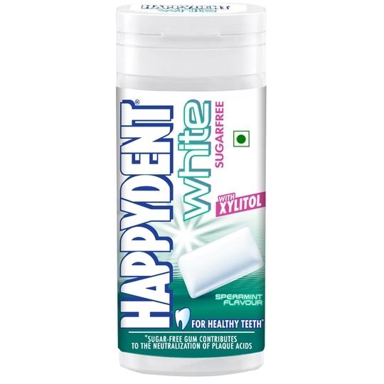 Happydent White Xylitol Sugarfree Spearmint Chewing Gum 30.6 Pet