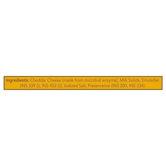 Go Plain Cheese Slices 476 g (Pouch)