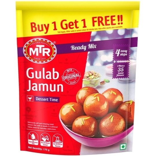 MTR Instant Gulab Jamun Ready Mix 175g (Buy 1 at 50% OFF)