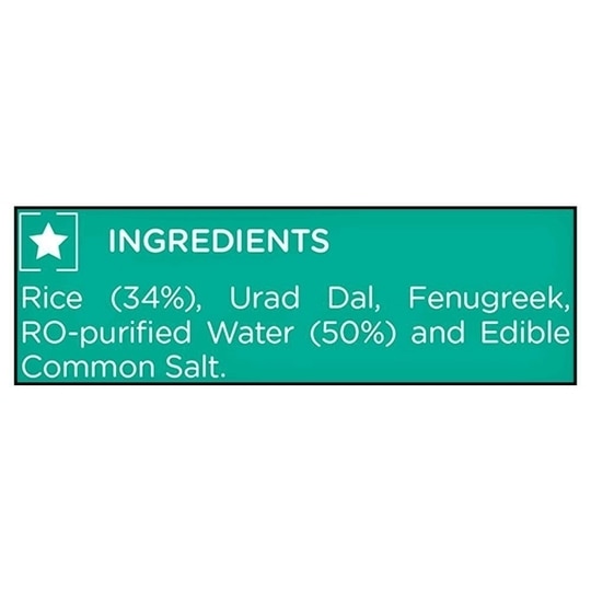 iD Idly & Dosa Batter 1 kg (Pouch)