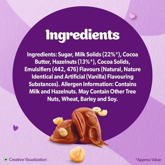Cadbury Dairy Milk Silk Hazelnut Chocolate Bar 54 g