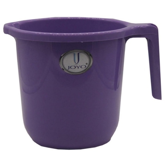 Joyo Metro Assorted Colour Plastic Bath Mug 1 L