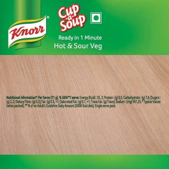 Knorr Hot & Sour Instant Cup-a-Soup 11 g