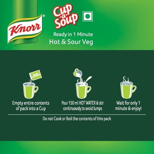 Knorr Hot & Sour Instant Cup-a-Soup 11 g