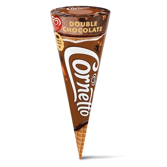 Kwality Walls Cornetto Double Chocolate Ice Cream Cone 105 ml