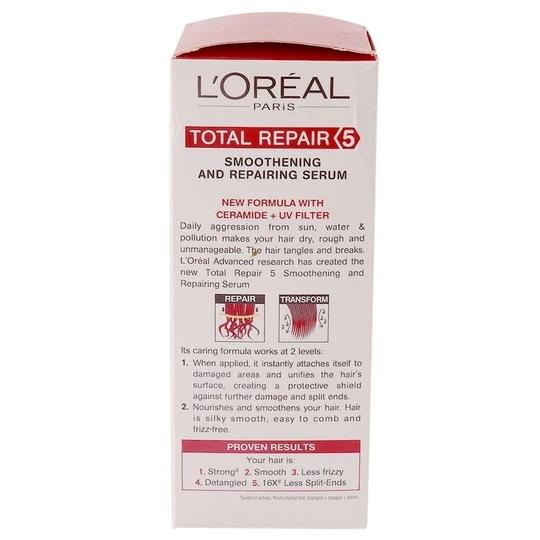 L'Oreal Total Repair 5 Smoothening & Repairing Hair Serum 80 ml