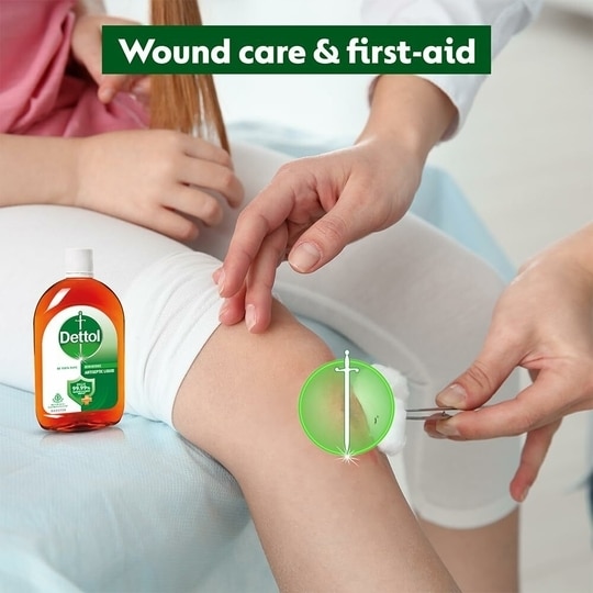 Dettol Antiseptic Liquid 550 ml Bottle