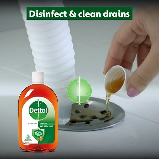 Dettol Antiseptic Liquid 550 ml Bottle