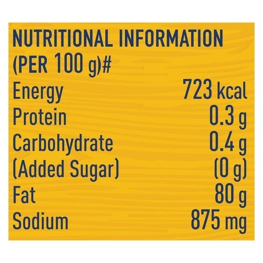Mother Dairy Table Butter 500 g (Carton)