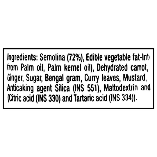 MTR 3 Minute Breakfast Vegetable Instant Upma Mix 60 g