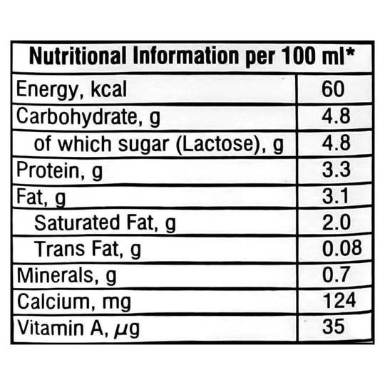 Nandini GoodLife Toned Milk 1 L (Tetra Pak)