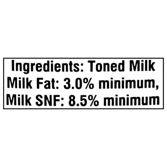 Nandini GoodLife Toned Milk 1 L (Tetra Pak)