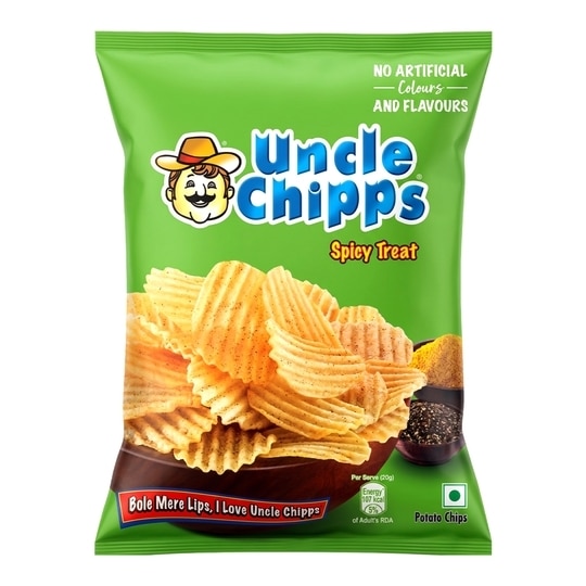 Uncle Chipps Spicy Treat Potato Chips 37 g