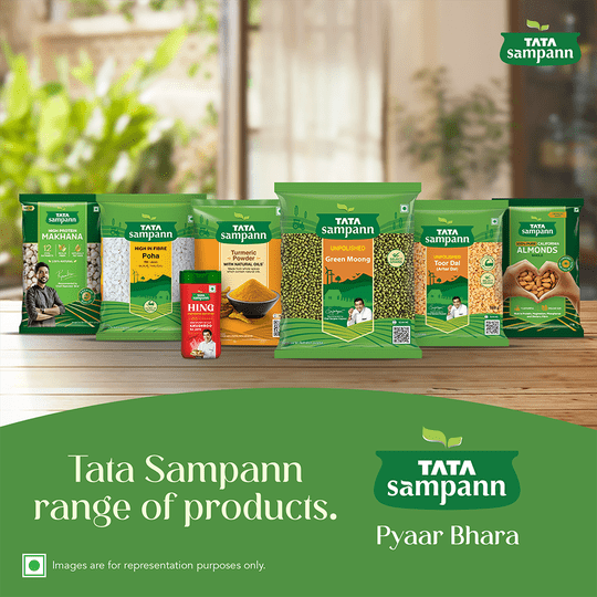 Tata Sampann Unpolished Green Whole Moong 500 g