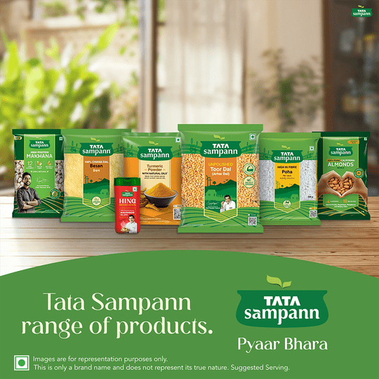 Tata Sampann Unpolished Toor / Arhar Dal 500 g
