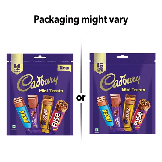 Cadbury Assorted Mini Treats 126.7 g