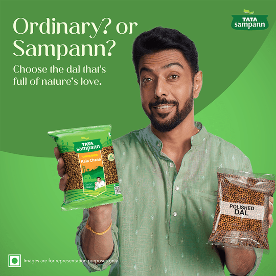 Tata Sampann Unpolished Kala Chana 500 g