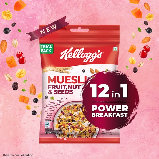 Kellogg's Fruit Nut & Seeds Muesli 65 g