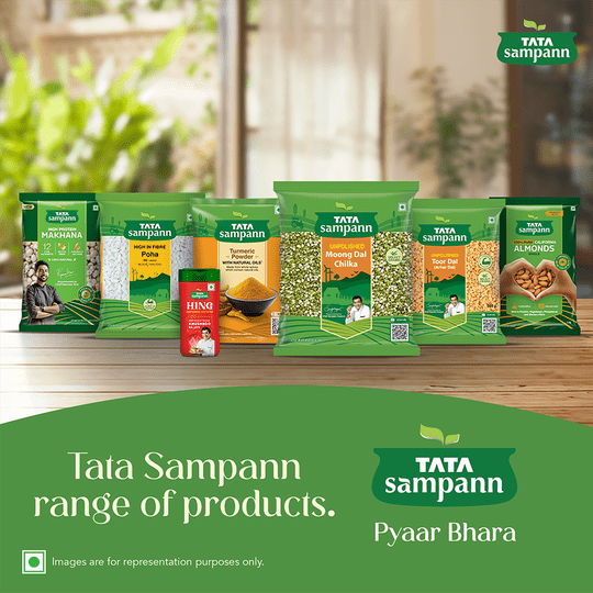 Tata Sampann Unpolished Chilka Moong 500 g